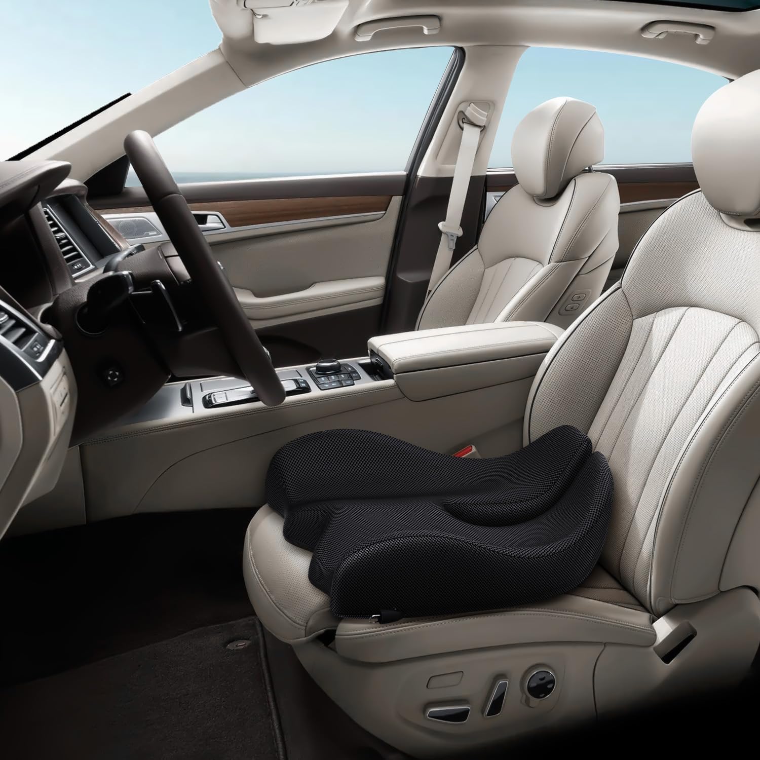 X Large Ergonomic Orthopedic Seat Cushion for Office Chair, Car Seat, Wheelchair